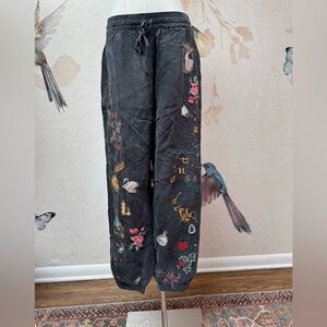 Johnny Was Embroidered Joggers